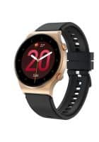 Fire-Boltt 360 Pro Bluetooth Calling, Local Music and TWS Pairing, 360x360 PRO Display Smartwatch with Rolling UI and Dual Button Technology, SpO2, Heart Rate (Gold)