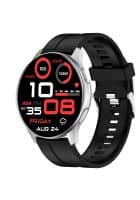 Fire-Boltt INVINCIBLE 1.39 inch AMOLED Smartwatch ALWAYS ON, 100 Sports Modes, 100 inbuilt Watch Faces and 8GB for 1500+ Songs, Play Music Without Phone on TWS, SpO2 and Heart Tracking (Black Silver)