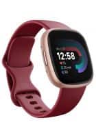 Fitbit Versa 4 Smartwatch With Activity Tracker 40 1Mm Display Water Resistant Beet Juice Strap