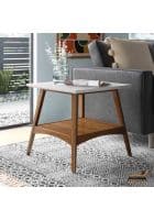 Furniture Adda Sheesham Bandit Wooden End Table (Natural)