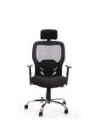 Furniture Magik Atom High Back Black Executive Office Chair