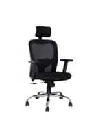 Furniture Magik Tycoon High Back Black Executive Office Chair