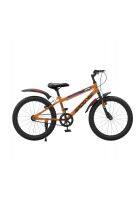 GANG GROOVY 20T (Frame 11 inches) Non-Suspension V-Brake Single Speed Kids Bike (Orange, Black)