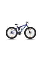 GANG JERIKO Front Suspension Dual Disc Brake Single Speed 24T (Frame Size 14.5 inches) Mountain/Hardtail Cycle (Blue)