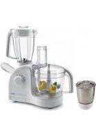 Glen Food Processor Complete Kitchen Machine 700W 2 Jars, Citrus Juicer 3 SS Disc Blades -White (4052 LX FP)