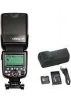 Godox Ving V 860 II TTL Li-Ion Flash Kit For Nikon Camera Black (V860IIC)