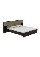Godrej Marcel Morf Queen Size Bed (No Storage, Ash Grey)