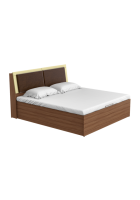 Godrej Stash Morf Queen Size Bed (Hydraulic Storage, Cream)