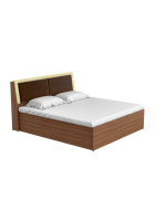 Godrej Stash Morf Queen Size Bed (Motorized Storage, Cream)