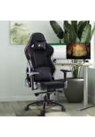 Green Soul Monster Ultimate Series (T) Multi Functional Ergonomic Gaming Chair with Premium and Soft Fabric, Best in Class Comfort (Full Black)