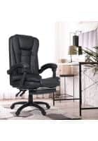Green Soul Urbane Premium Leatherette Office Chair, High Back Ergonomic Home Office Executive Chair (Black)