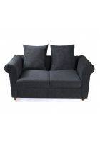 Good Furniture Works Brielle Camelback Two Seater Sofa Grey
