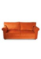 Good Furniture Works Claire Bridge Three Seater Sofa Orange