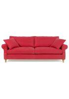 Good Furniture Works Eloisa Non Tufted Two Seater Sofa Cherry