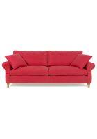 Good Furniture Works Eloisa Non Tufted Two Seater Sofa Maroon