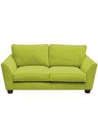 Good Furniture Works Ermette Wide Arms Two Seater Sofa Lime Green