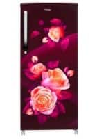 Haier 205 L 3 Star Direct Cool Single Door Refrigerator Red Rose (HRD-2263CRR-N)