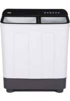 Haier 7 kg Semi Automatic Top Load Washing Machine White, Black (HTW70-178BKN)