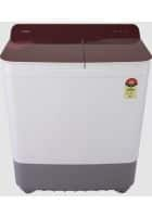 Haier 8 kg 5 Star Semi Automatic Washing Machine Burgundy (178, HTW80-178, Burgundy)