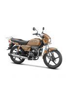 Hero Splendor Plus Self With Alloy Wheel (Matte Shield Gold)