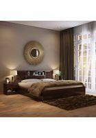 Hometown Bolton Engineered Wood King bed with Box storage in Wenge Colour By HomeTown(830019849001)