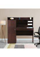 HomeTown Venus Engineered Wood Study Table in Walnut Colour