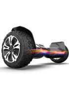 Hoverboard G2 Warrior (Black) 8.5 inch All Terrain Off Road Hoverboard with APP, Bluetooth (UL Certified)