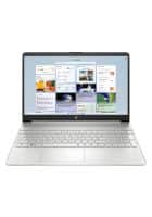 HP 15s Intel Core i3 12th Gen 8 GB RAM/512 GB SSD/Windows 11 Home/15.6 Inch Laptop (Natural Silver, 15s-fq5007TU)