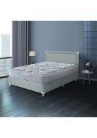 Hypnos Allure Ortho Luxury 8 inch Medium Firm Single Size Pocketed Spring Mattress Steel Grey (72x36x08)