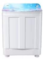 Haier 9.5 Kg Semi Automatic Top Load Washing Machine White And Grey (HTW95-178)