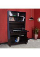 Home Town Gleam Engineered Wood Study Table in Wenge Colour