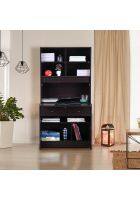 Home Town Rhombus Study Table Engineered Wood Study Table in Wenge Colour
