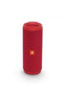 JBL Flip 4 Portable Wireless Speaker with Powerful Bass and Mic (Red)