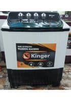 Kinger 8.5 Kg Semi Automatic Top Loading Washing Machine (Grey)