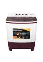 Kinger 9.5 Kg Semi Automatic Top Loading Washing Machine (Burgandy)
