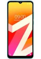 Lava Z6 128 GB Storage Aqua Blue (6 GB RAM)