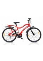 Leader Baymax 26T Ibc Mountain Bicycle, Bike Without Gear Single Speed For Men-Red