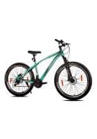Leader Cycles Hike Pro 27.5T 21 Speed MTB cycle with Dual Disc Brake and Front Suspension (Sea Green)