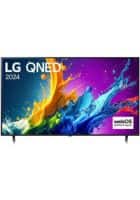 LG 190 cm (75 inch) HDR 4K webOS Smart QLED TV Black (75QNED82T6A)