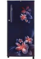 LG 190 L 1 Star Direct Cool Single Door Refrigerator Blue Plumeria (GL-B199OBPB)