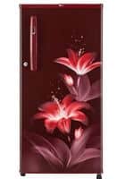 LG 190 L 1 Star Direct Cool Single Door Refrigerator Red (GL-D199ORGB)