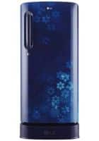 LG 190 L 3 Star Direct Cool Single Door Refrigerator Blue Quartz (GL-D201ABQD.BBQZEBN)