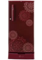 LG 190 L 3 Star Direct Cool Single Door Refrigerator Ruby Regal (GL-D199ORRX)