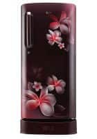 LG 190 L 3 Star Direct Cool Single Door Refrigerator Scarlet Plumeria (GL-D201ASQD.BSQZEBN)