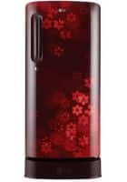 LG 190 L 3 Star Direct Cool Single Door Refrigerator Scarlet Quartz (GL-D201ASQD.BSQZEBN)