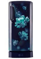 LG 190 L 3 Star Manual Single Door Refrigerator Blue Charm (GL-D201ABHD)