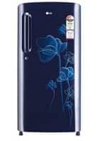 LG 190 L 3 Star Direct Cool Single Door Refrigerator Marine Heart (GL-B201AMHC)