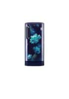 Lg 190 L 5 Star Direct Cool Single Door Refrigerator Blue Charm (GL-D201ABPZ)