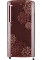 LG 190 L 5 Star Direct Cool Single Door Refrigerator Ruby Regal (GL-B201ARRZ)
