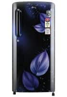 LG 190 L 5 Star Direct Cool Single Door Refrigerator Ebony Victoria (GL-B201AEVZ)